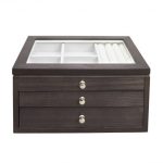 Alhajero-cajonera de madera...