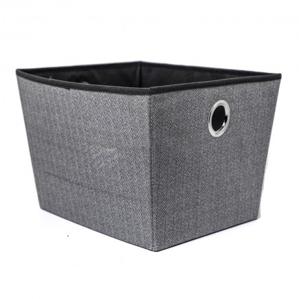 Caja para almacenaje, gris