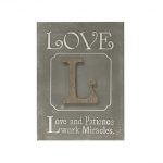 Cuadro decorativo Love...