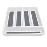 Organizador Cubiertos Gris...