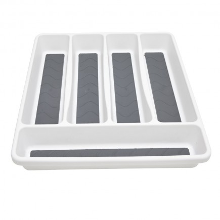 Organizador Cubiertos Gris...