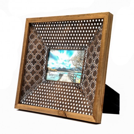 PORTARRETRATO 4X6 MADERA...