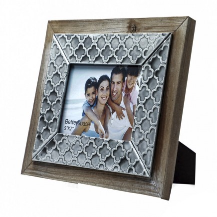 Portarretrato de madera 5x7...