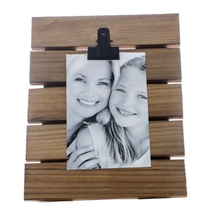 Portarretratos de madera...