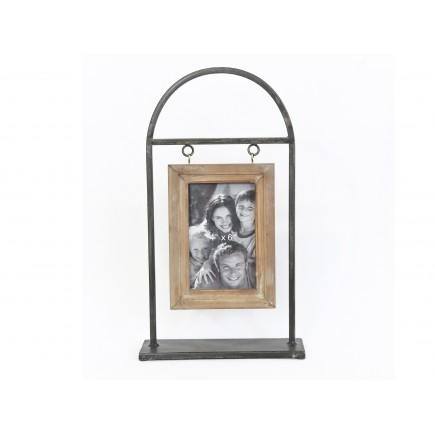 Portarretratos de madera...