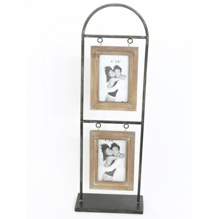 Portarretratos de madera...