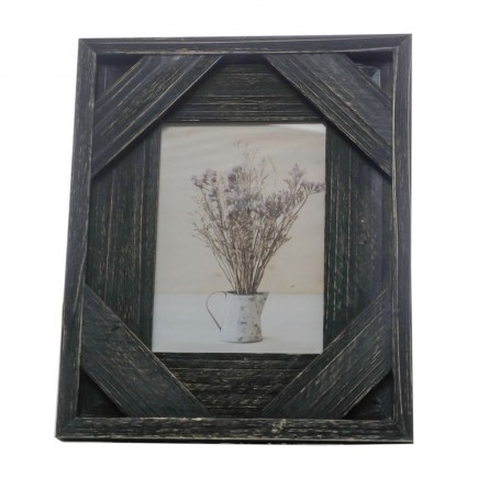 Portarretratos negro 28x23x2cm