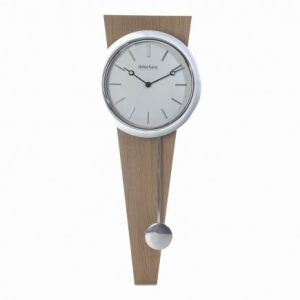 Reloj de pared cromado…