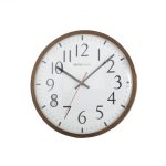 Reloj de Pared Wood Line Dark