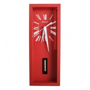Reloj de pared WP9961 rojo